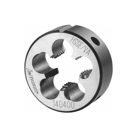 Garant M22X2.5 HSS-E Round Die, for High Tensile Steels, Closed/Pre-Slit Form 140400 M22
